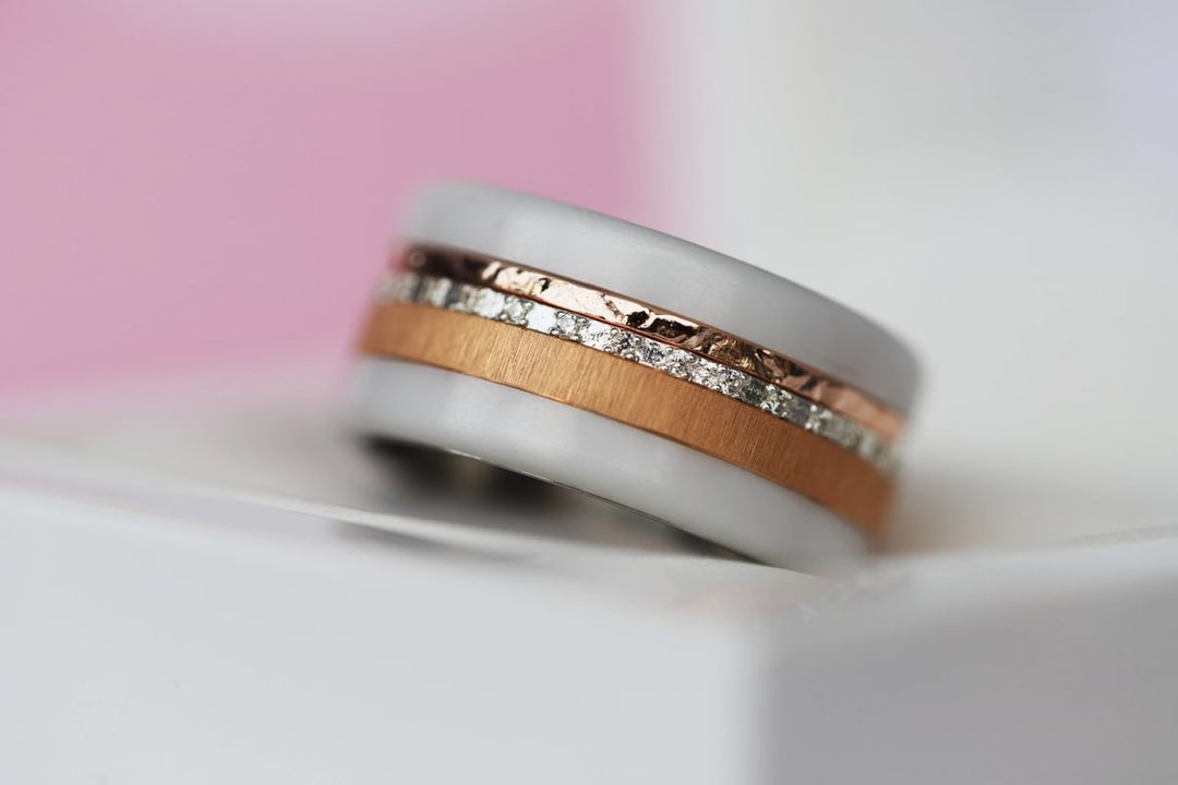 2 Innenringe (Set von 2 Minis) aus 925er Silber "Silex" für den auswechselbaren mood Ring