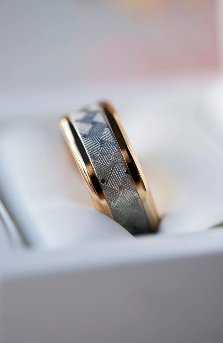 Innenring (2/3 Addon) Velvet Iron aus Edelstahl für den auswechselbaren mood Ring