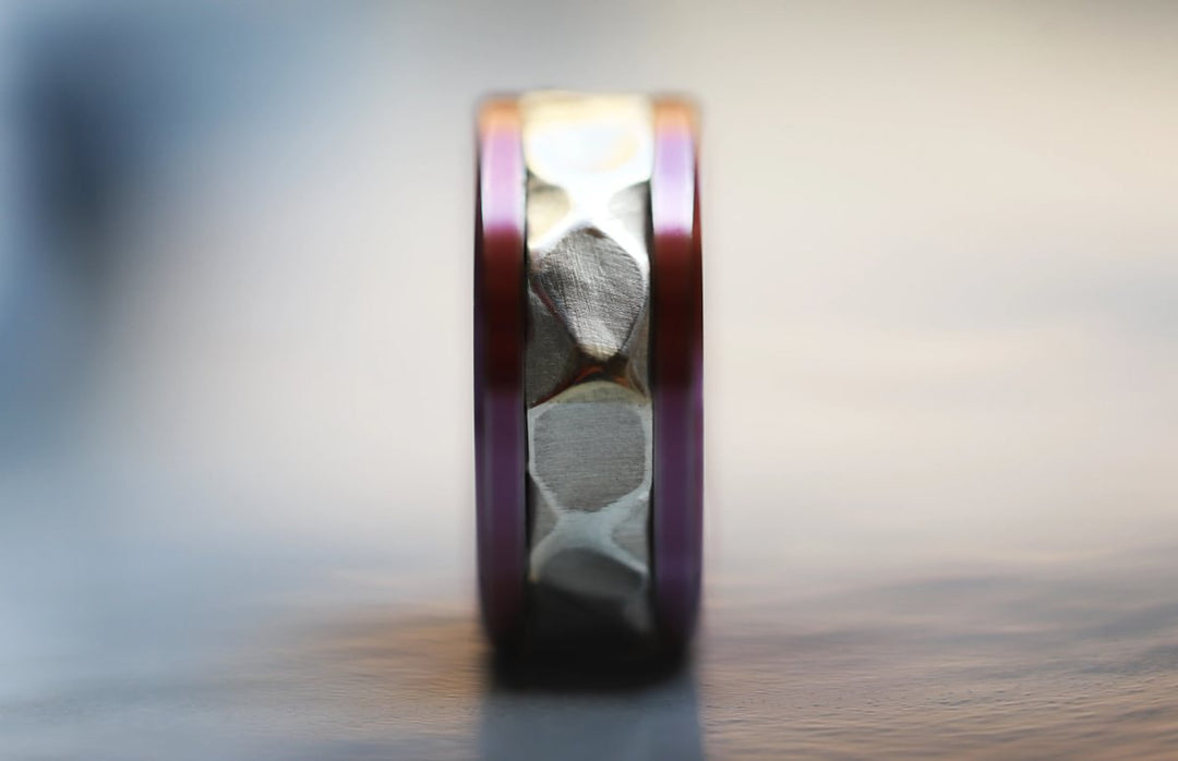 ✨ Limitierte Auflage mood lovers ✨ Innenring (2/3 Addon) "Perlmutt Mond" aus Silber für den auswechsebaren mood Ring