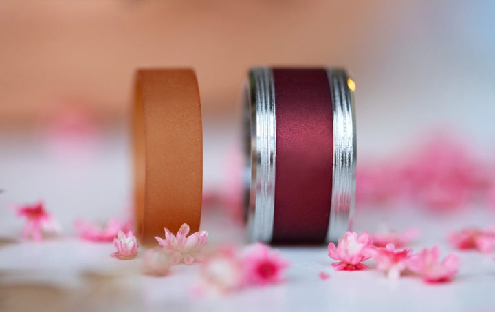 September ring set: "Brass Evenings" including a mood base