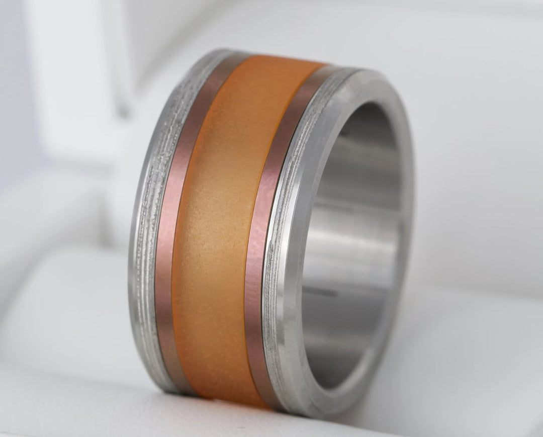 Base small "Halo" en acier inoxydable pour bague mood interchangeable