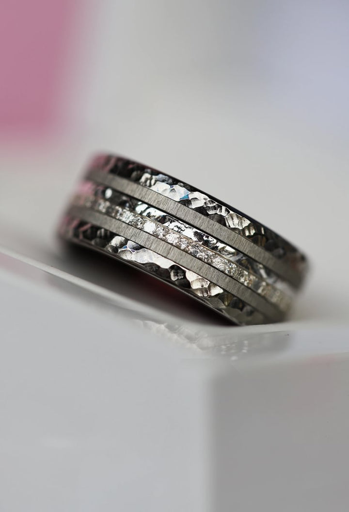 2 Innenringe (Set von 2 Minis) aus 925er Silber "Silex" für den auswechselbaren mood Ring