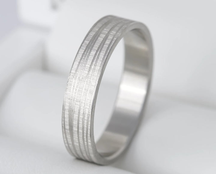 Anneau (deux tiers)  "Halo" en acier inoxydable pour bague mood interchangeable