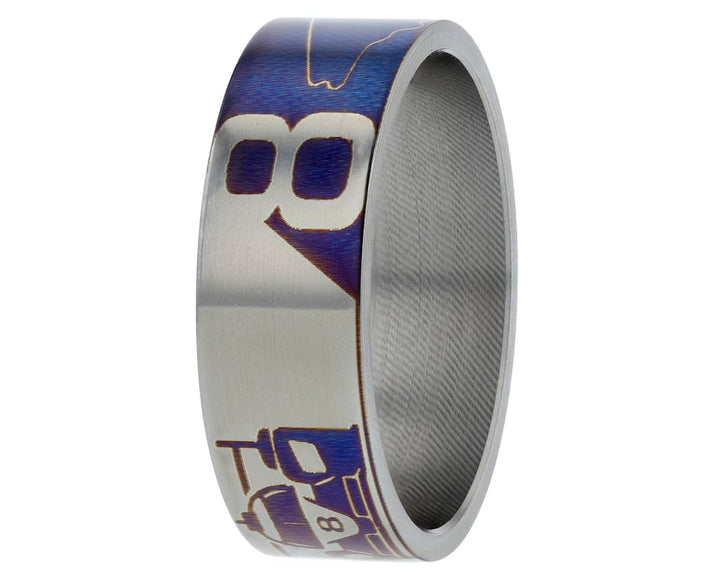 Innenring (Addon) aus Titan "Kurve 24" aus der Sébastien Buemi Kollektion für den auswechselbaren mood Ring