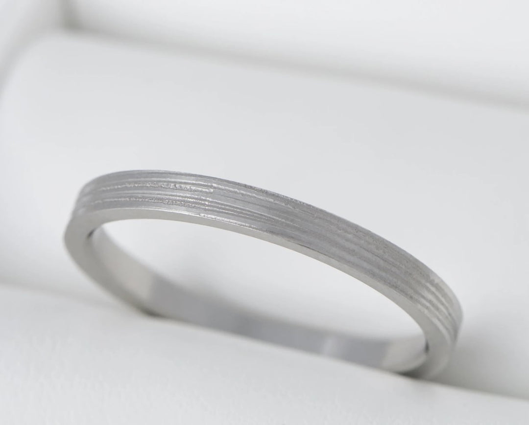 Anneau (medium) "Halo" en acier inoxydable pour bague mood interchangeable