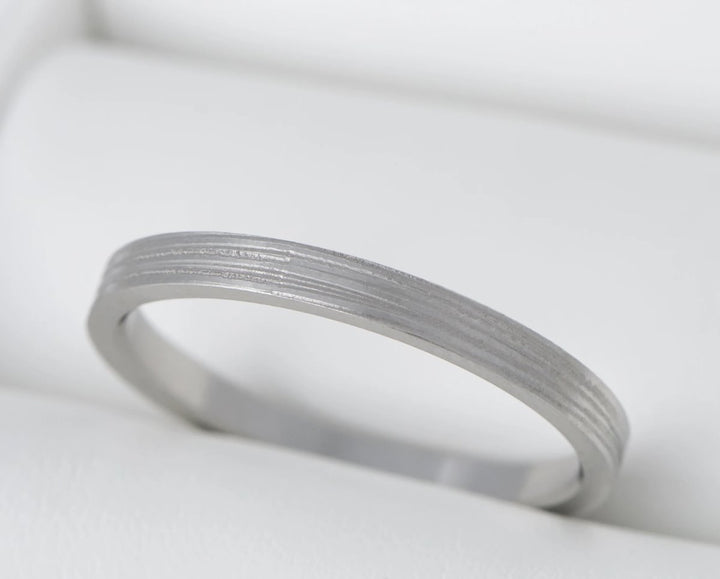 Anneau (medium) "Halo" en acier inoxydable pour bague mood interchangeable