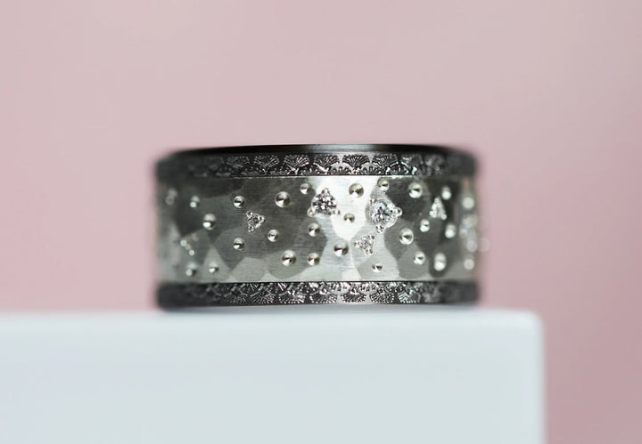 Base "Lady" in steel for interchangeable mood ring– Exclusive edition 2025