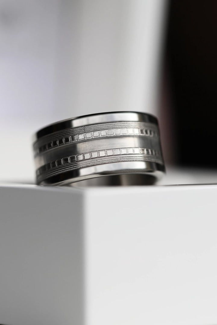 Set von 2 Mini Addons aus Edelstahl "Horizontale"