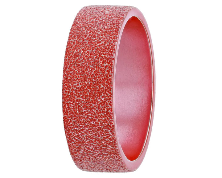🍓Anneau (addon) en argent 925 "Nova" finition rose intense pour bague mood interchangeable