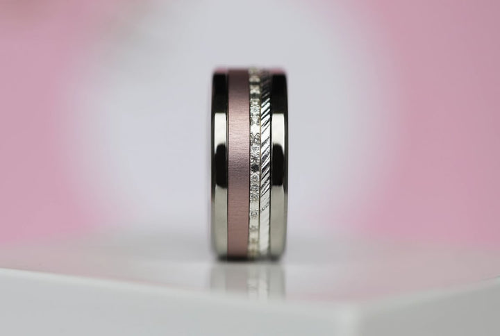 2 Anneaux (pack de 2 minis) en argent 925 "Abyss" pour bague mood interchangeable