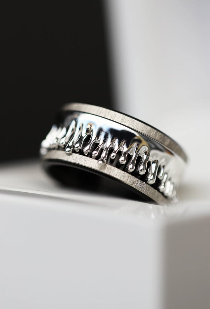🩸Innenring (Addon) aus 925er Silber "Silverblood" polierte Ausführung für den auswechselbaren mood Ring