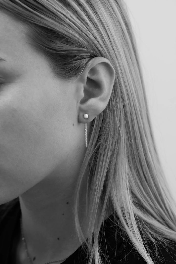 "Drop Authentische Aura" mood aus 925er Silber mit Zirkonia Steine besetzt (Ohrschmuck)