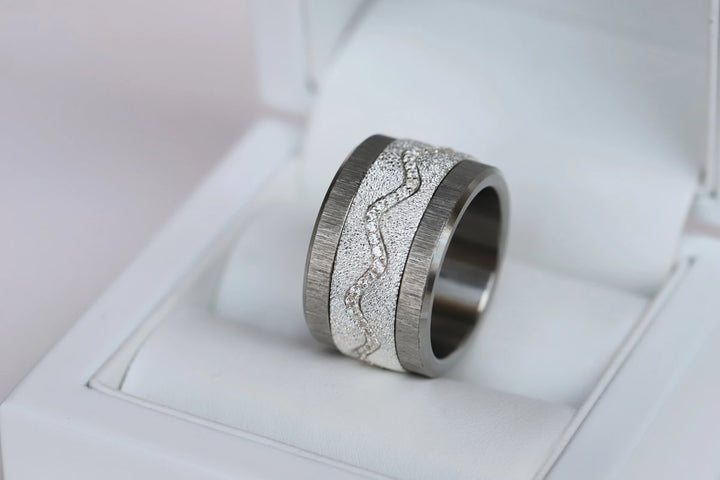〰️ Addon Edges "Nazaré Middle (eternal snow) " 〰️ for mood ring