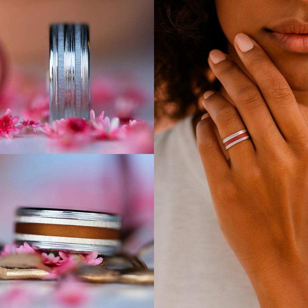 September ring set: "Last rays" including a mood base