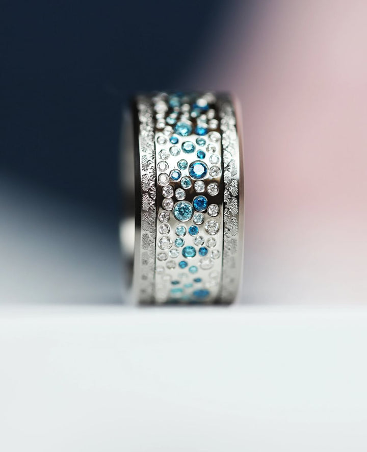 Base "Lady" in steel for interchangeable mood ring– Exclusive edition 2025