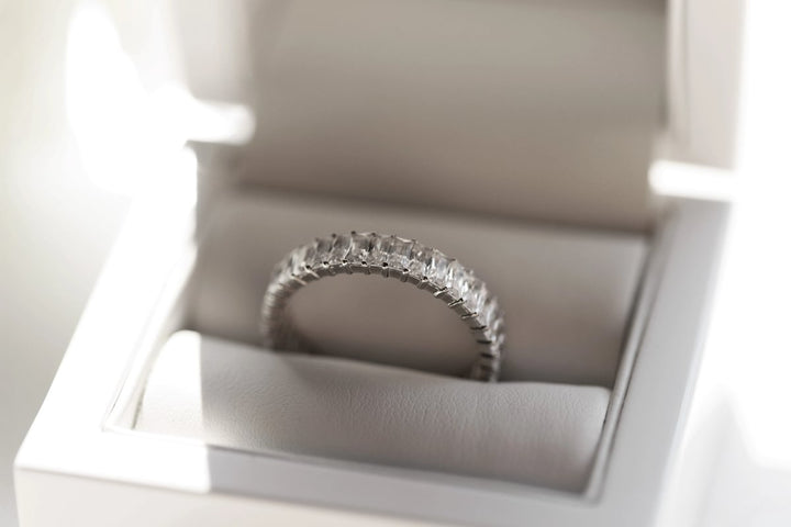 💍 Anneau (addon deux tiers) "Auraline" en argent 925 serti de zircons