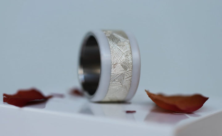 Innenring (Addon) aus 925er Silber "Saft" für den auswechselbaren mood Ring