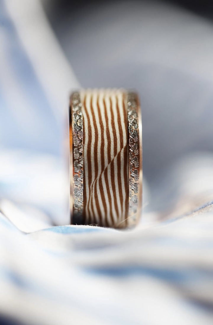 Inner ring in polymer "Towel" for Mood ring