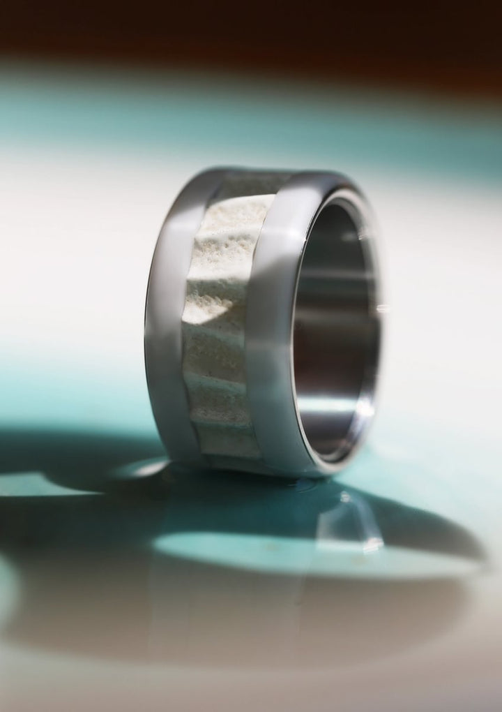 Innenring aus 925er Silber "Zagora White " für mood Ring