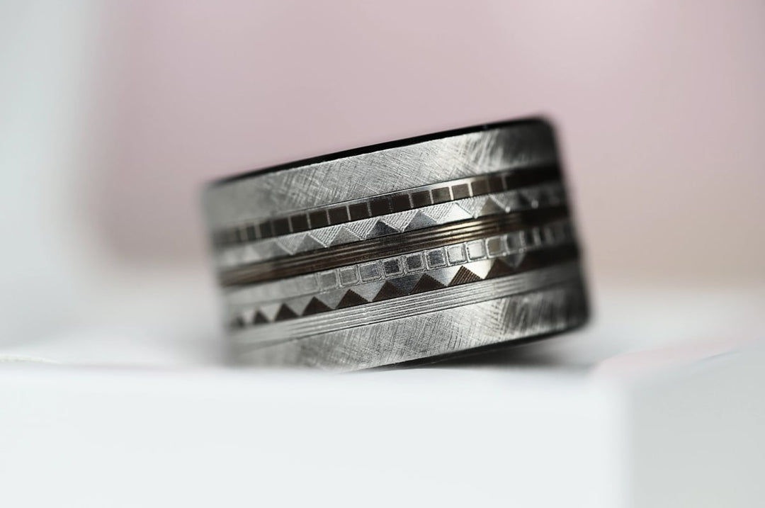 Set von 2 Mini Addons aus Edelstahl "Horizontale"