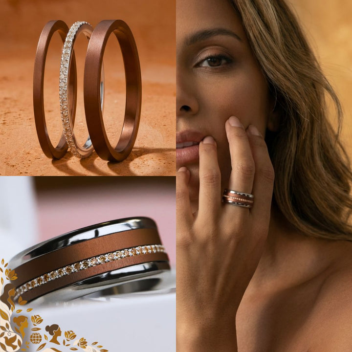 Set Georgia | interchangeable mood ring