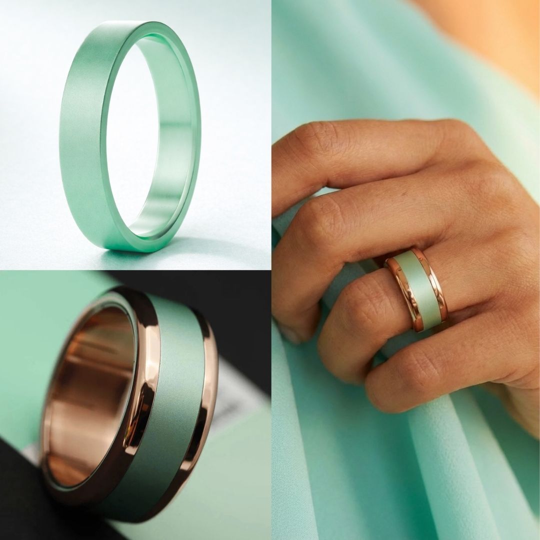 Deux tiers aluminium Vert Pastel