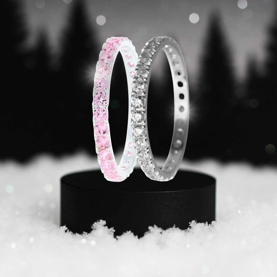 Pack  Aura Sakura & Aura Authentique (anneaux medium pour bague mood)