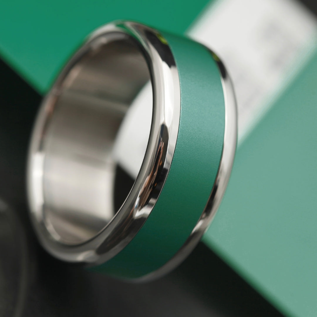 Starter mood Ring mit 3 farbigen Innenringe (Farben nach Wahl)