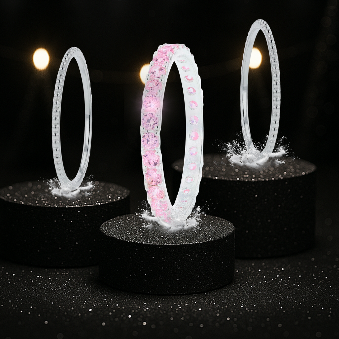 Set Aura Sakura & Oasis (3 Innenringe für mood Ring)