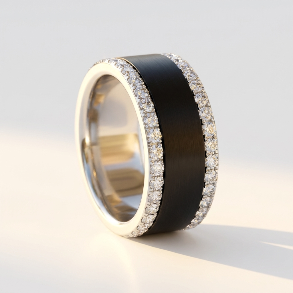 PREORDER - Participatory Design - Small Base (11mm) Fully Set with 1.9mm White Zircons