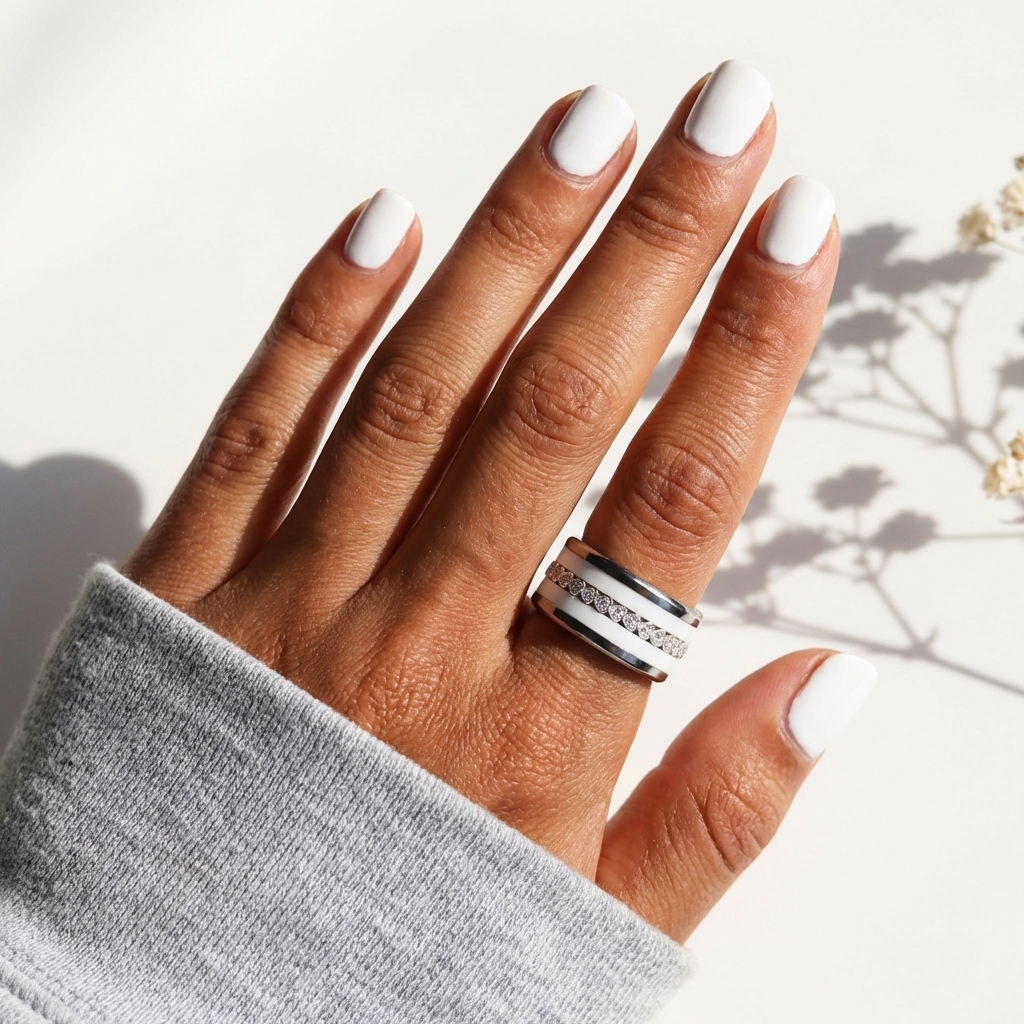 💍🤍  Anneau (addon medium) "Vertige" en argent 925 serti de zircons blancs