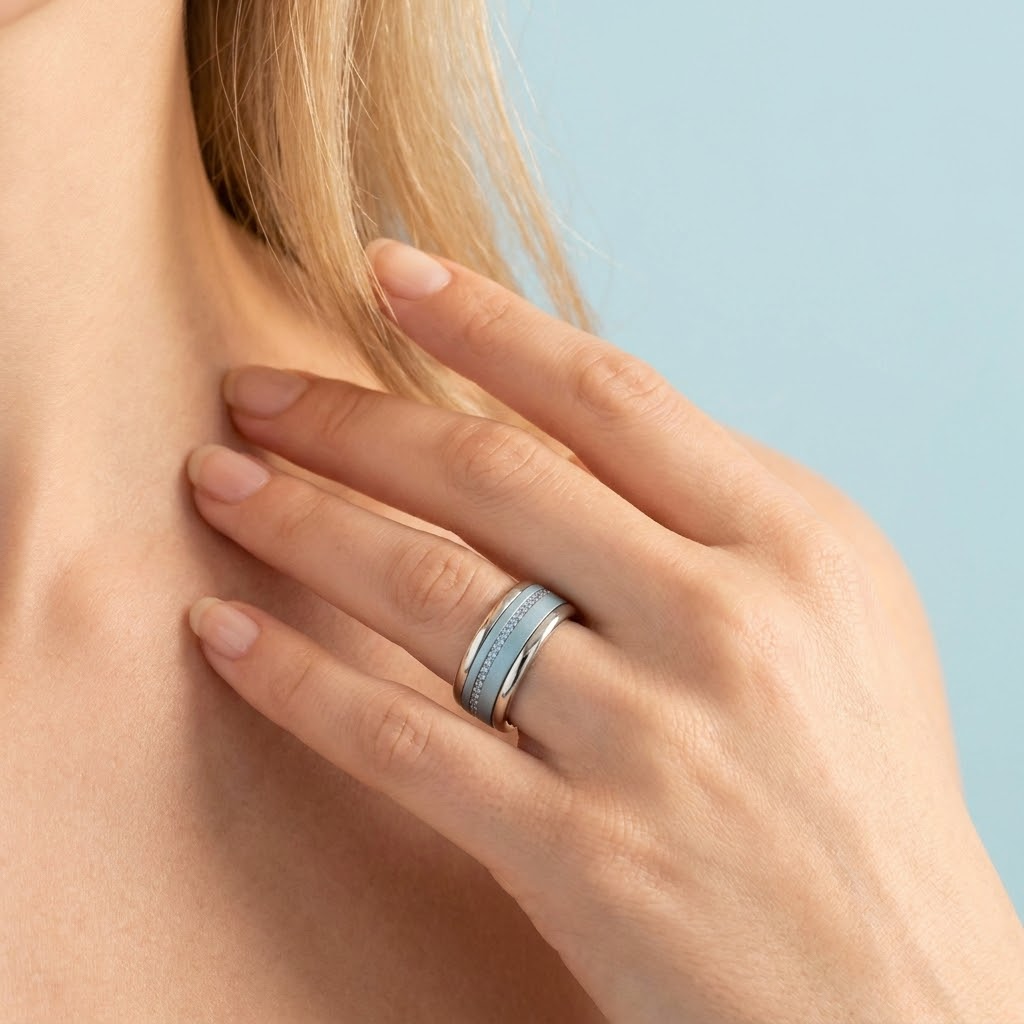 Coffret Alice | bague mood interchangeable