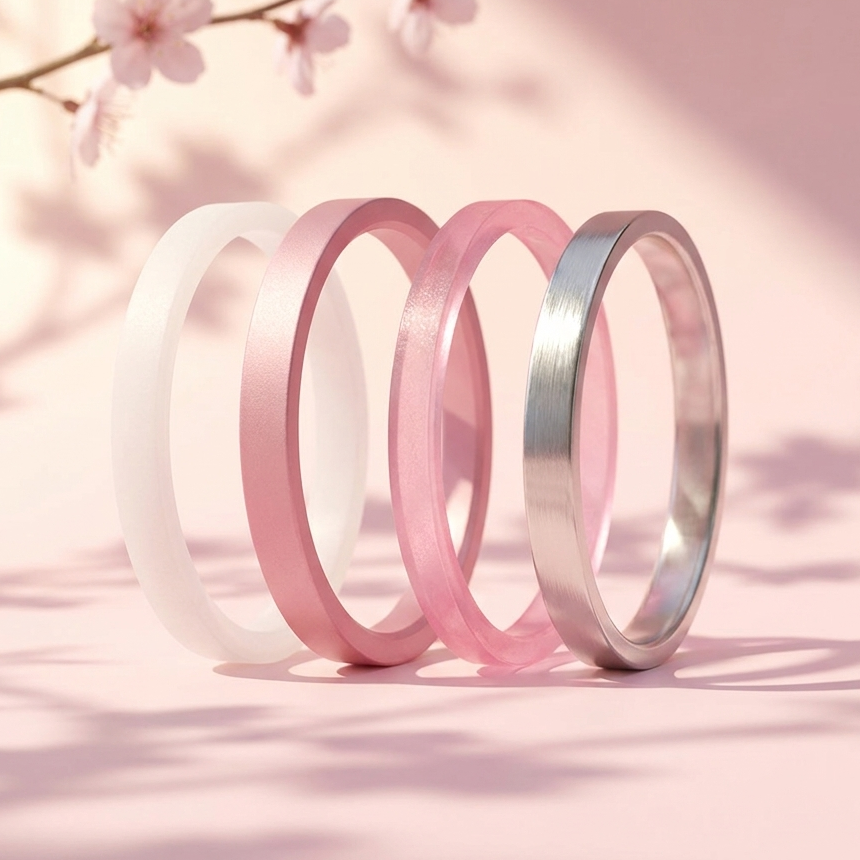 Das „Pinky“ Set mit 4 medium Addons für deine Mood-Robe