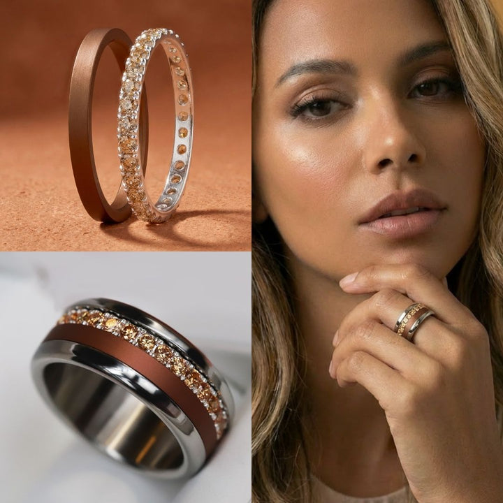 Set Paloma | auswechselbarer mood Ring