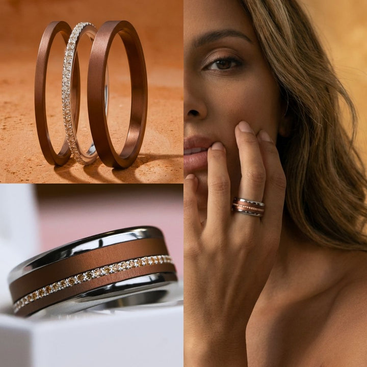 Set Georgia | interchangeable mood ring