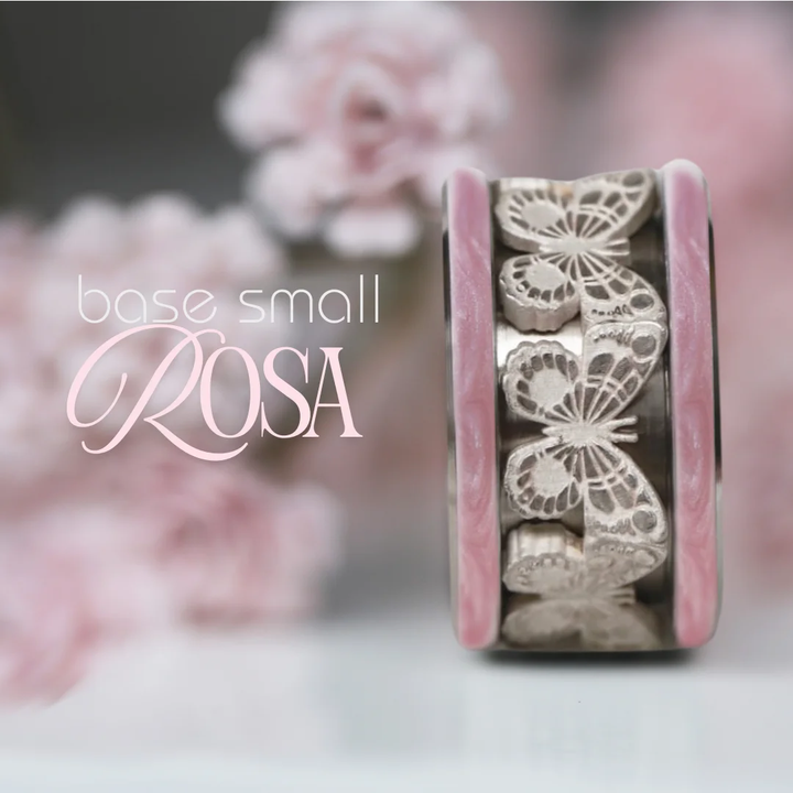 Précommande : Édition OCTOBRE ROSE 🌸 Base - Rosa 🌸 émail rose clair - nacré