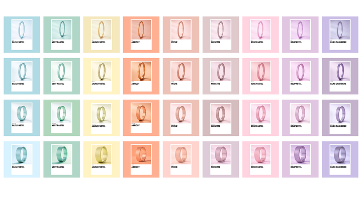 🌸🌼🍀🦋🪻 Le pack MAXI Palette - Pastel pour ta garde-mood 🪻🦋🍀🌼🌸