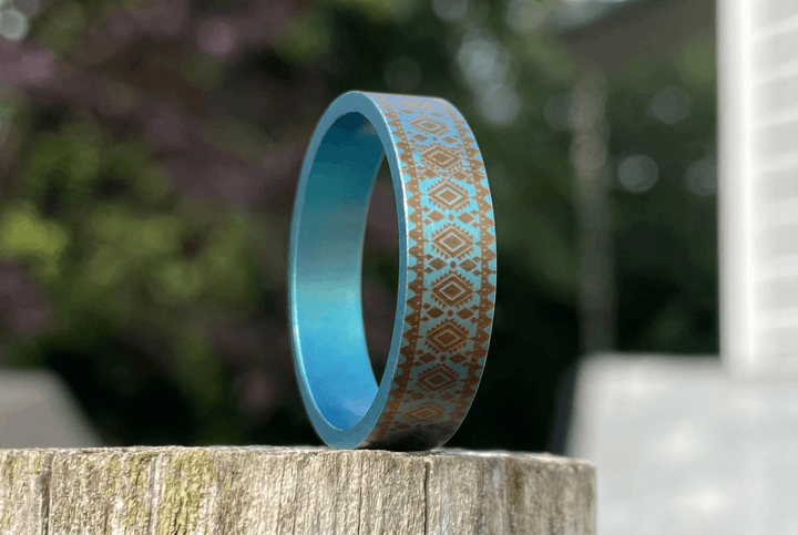 Titane turquoise Arabesques (deux tiers) - été 2026