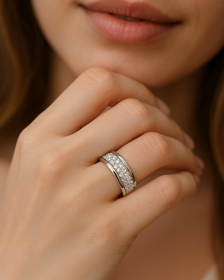 LUMINA by mood – bague en argent 925 numérotée de 1 à 150