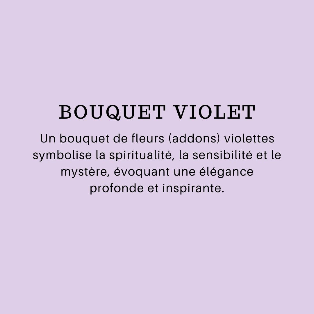 💐 Addonstrauss - Geheimnis (violett)