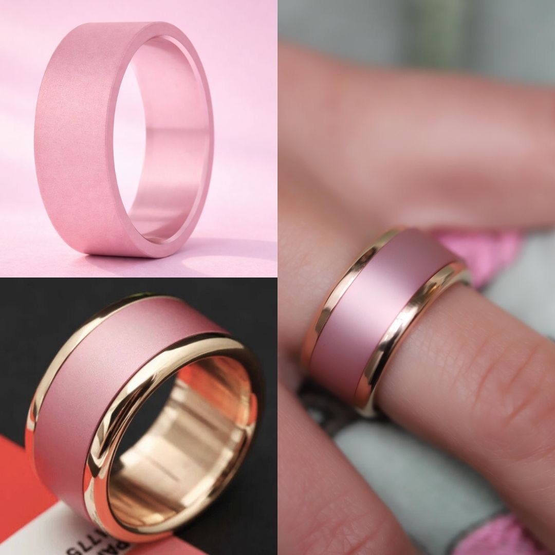 Addon aus Aluminium Hellrosa