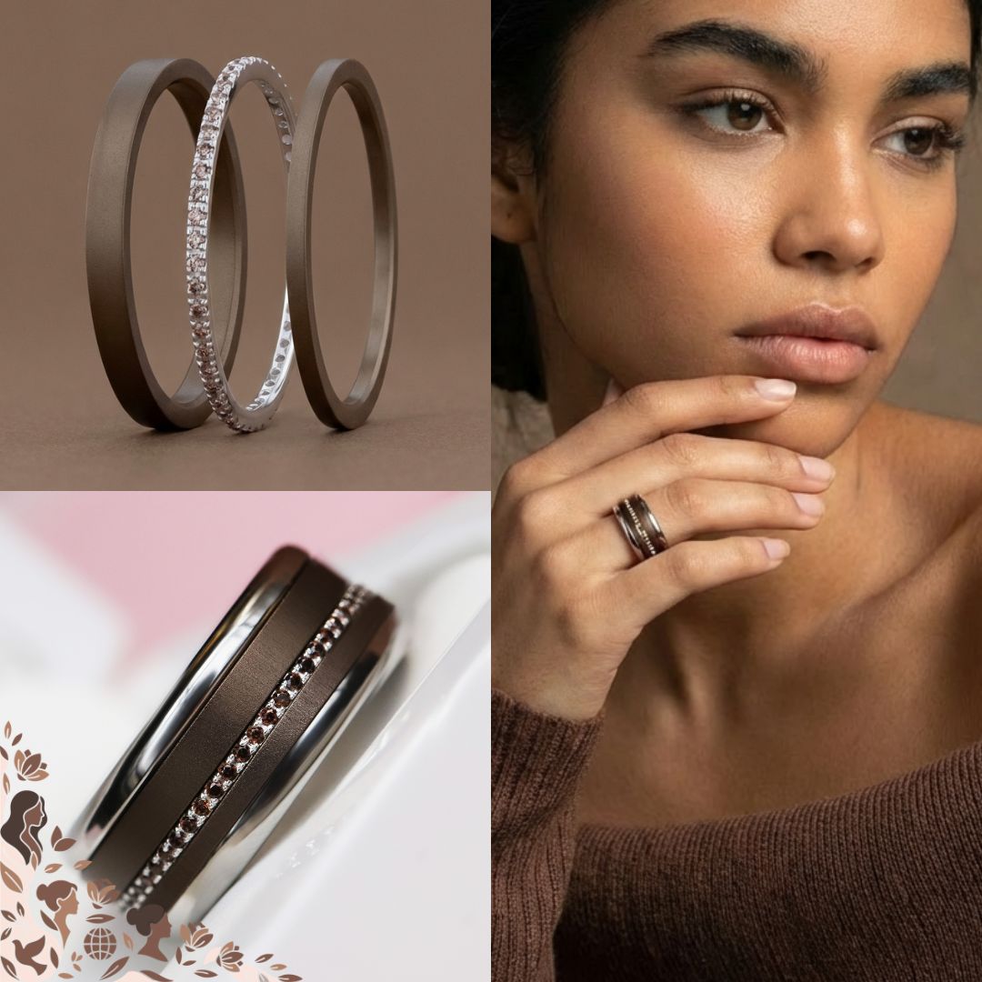 Set Nora | interchangeable mood ring