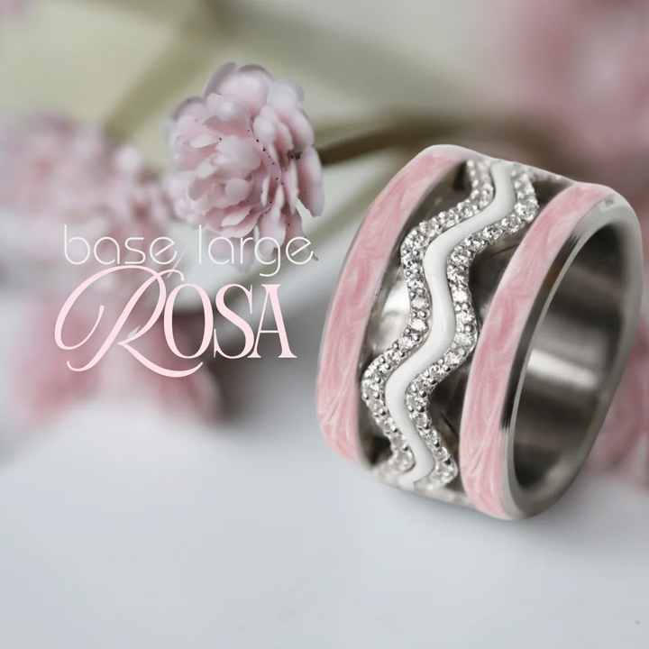 Précommande : Édition OCTOBRE ROSE 🌸 Base - Rosa 🌸 émail rose clair - nacré