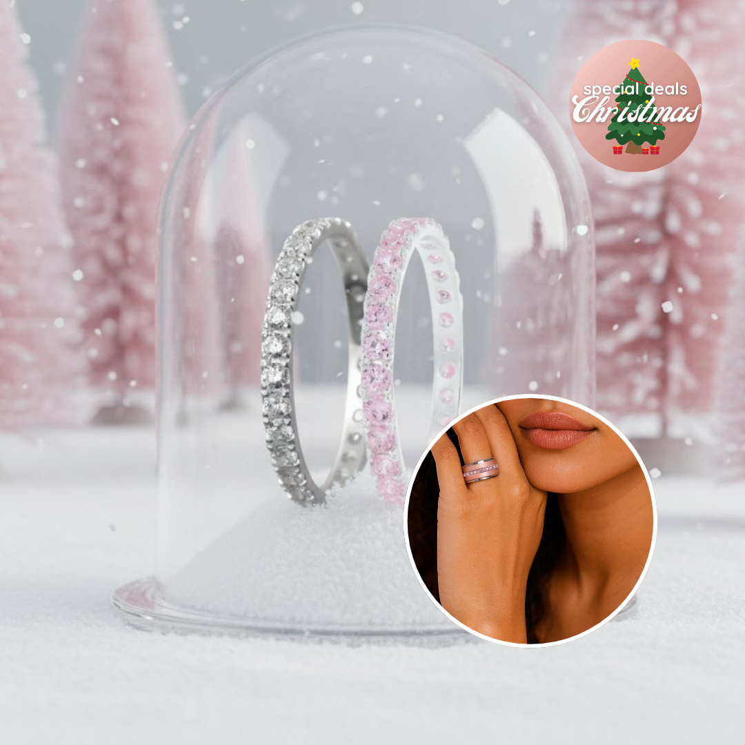 Pack  Aura Sakura & Aura Authentique (anneaux medium pour bague mood)