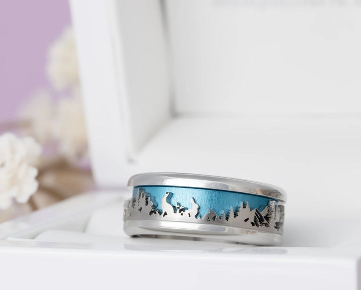 Innenring (Addon oder 2/3) aus Edelstahl, Scherenschnitt Little Bunny, Ostern 2026