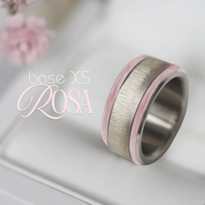 Précommande : Édition OCTOBRE ROSE 🌸 Base - Rosa 🌸 émail rose clair - nacré
