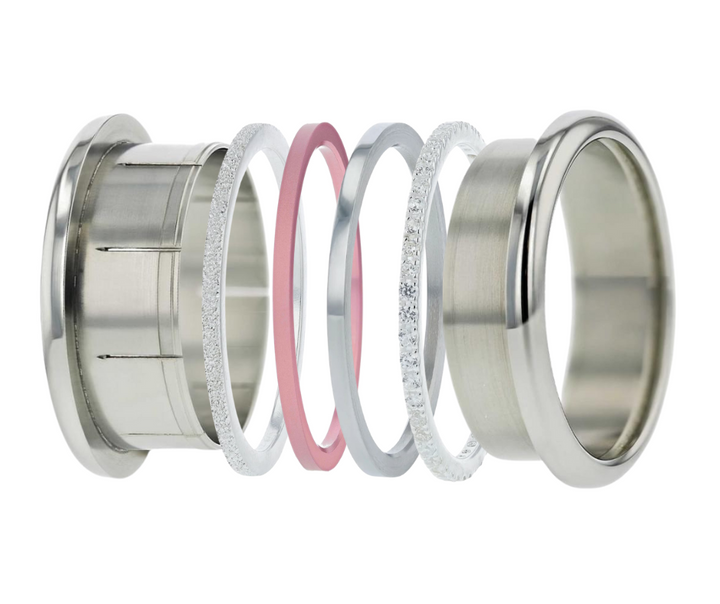 [Offre d'automne] Bague mood interchangeable "Astral mini" en argent 925 (9mm)