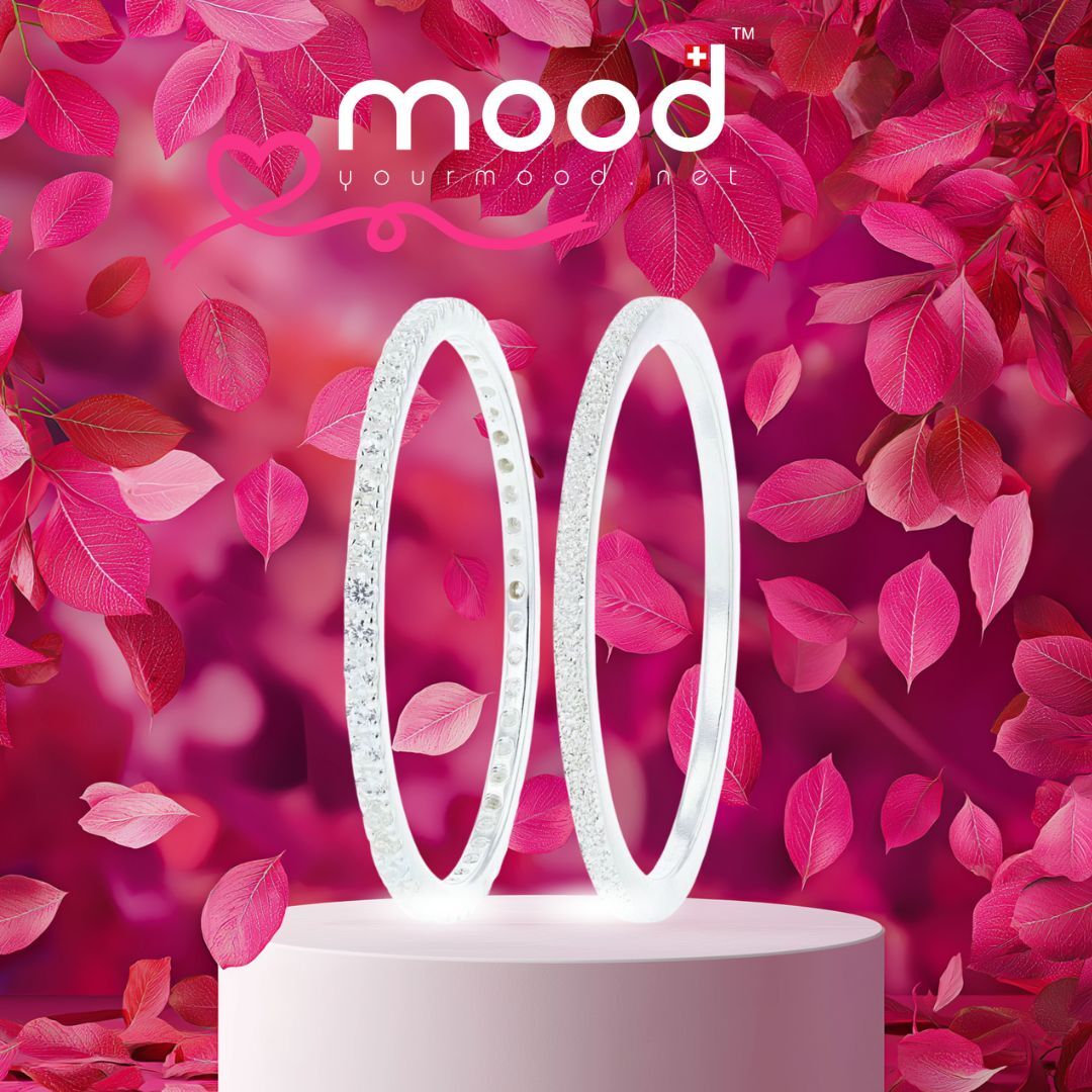  🎀 „Pink Oktober“-Set 2025: Mini Authentische Aura & Mini Ewiger Schnee (2 Innenringe für deinen mood Ring)