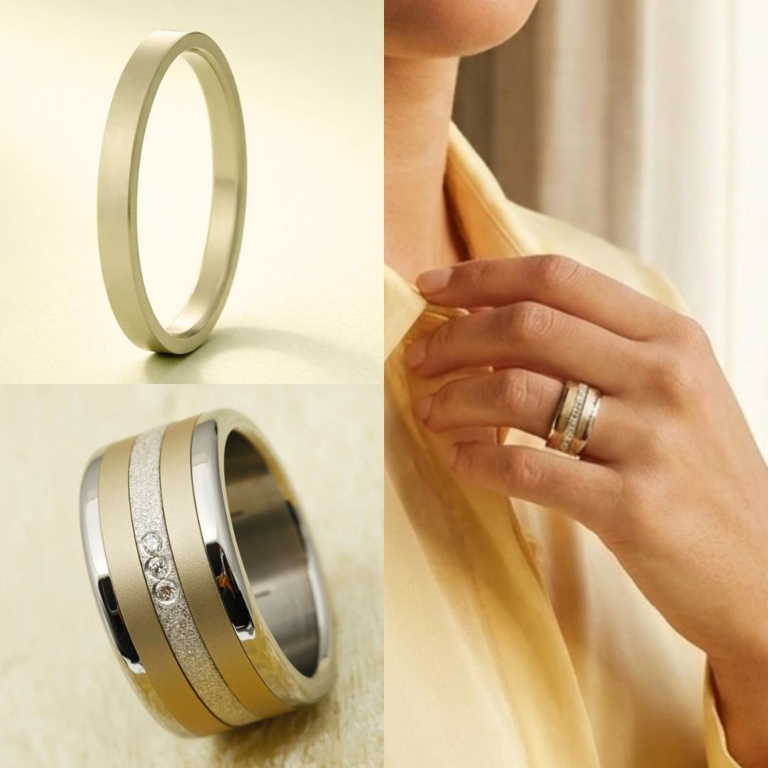 Medium en aluminium jaune pastel