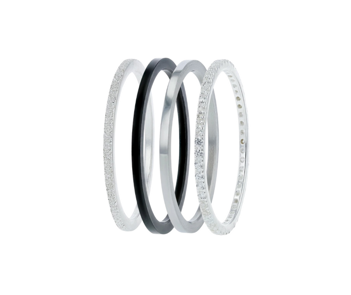 [Offre d'automne] Bague mood interchangeable "Astral mini" en argent 925 (9mm)